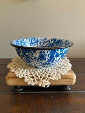 Vintage Cobalt Blue & White