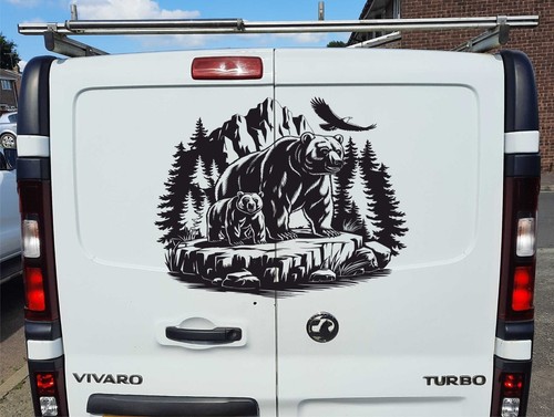 Car stickers bears - car,