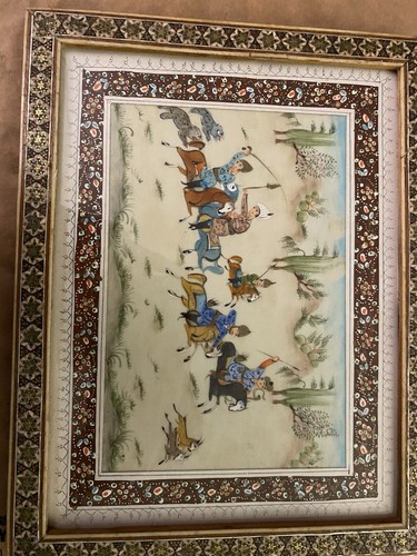 Vintage persian miniature - persian,