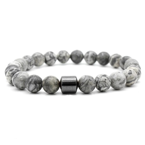 Obsidian tiger eye hematite - obsidian,