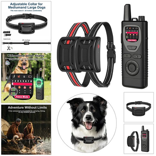 Dog shock collar - collar, remote