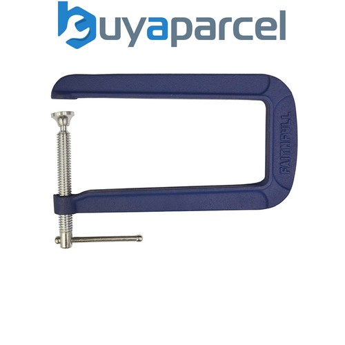 Faithfull deep throat clamp - deep, g-clamp