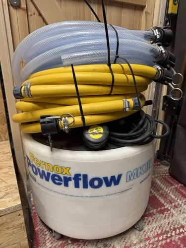 Fernox power flush - power,