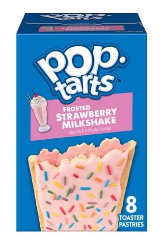 Pop tarts frosted strawberry - frosted,