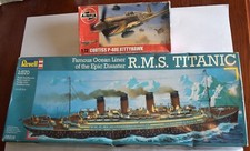 Complete Vintage Models RMS Titanic 1982 Lot Bundle Kittyhawk Revell Airfix