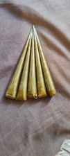 5x  ORGANIC HENNA MEHNDI CONES FRESH HANDMADE WITH ESSENTIAL OILS 0.38mm Tip 15g