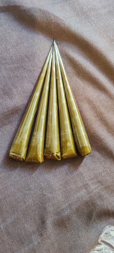 Organic henna mehndi cones - 5x,