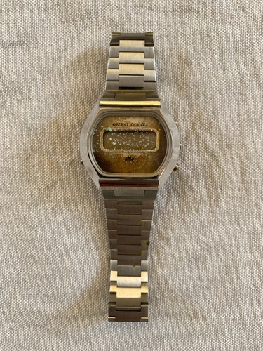 Vintage orient 641112 - orient, lcd