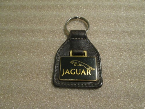 Vintage jaguar key ring fob - key,