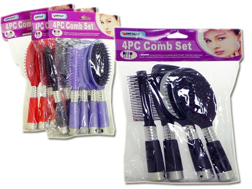 Pack 4pc set hair essentials - hair,