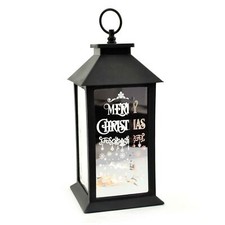 Happy Christmas Lantern PVC