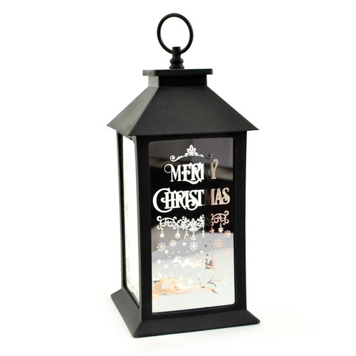 Happy christmas lantern pvc - lantern,