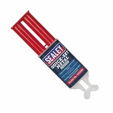 Sealey SCS380 25ml Quick Set Liquid Metal Repair Syringe. Repairing Bond Glue
