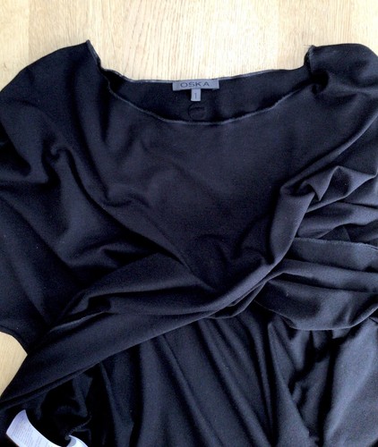 Oska size viscose black - size,