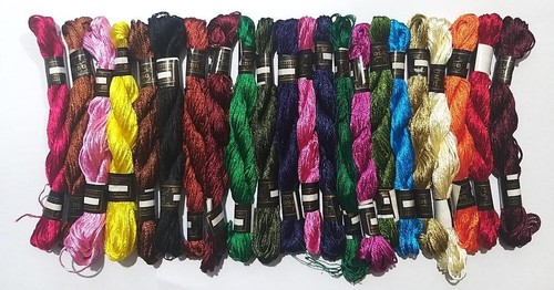 Skeins large silk stranded - skeins,