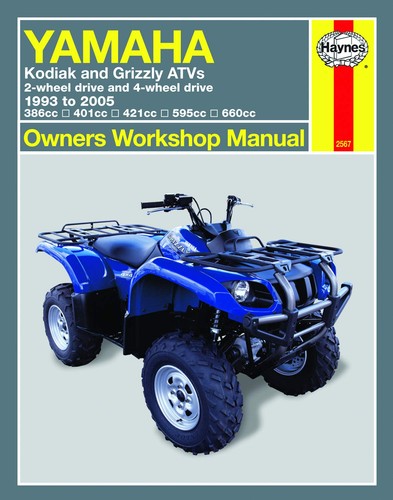 Yamaha kodiak grizzly atvs - kodiak,