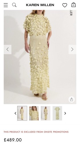 Karen millen crystal - karen, appliqué