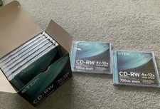 TDK CD-RW 700MB 80 Mins 8 x