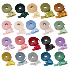 Bias Binding Tape Wide Double Fold Satins Ribbon Thick Colorful Ribbon Tape