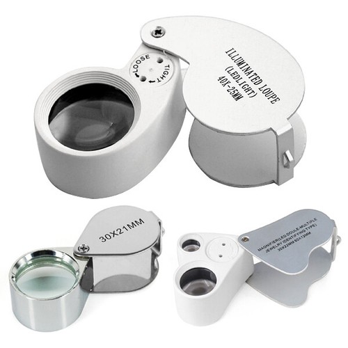 Jewellers magnifier glass lens - jewellers,