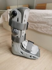 Aircast Air Select Standard medium ankle foot brace & liner + heel wedge kit inc