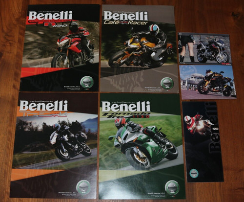 Benelli motorcycle brochure - benelli,