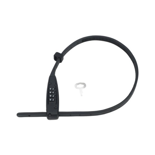Bicycle lock adjustable cable - lock,