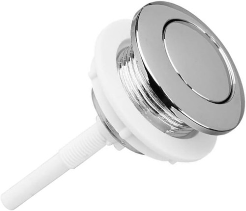 Toilet flush button - toilet,