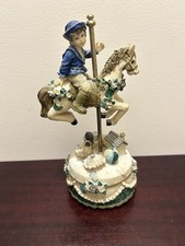 Vintage carousel horse - carousel,