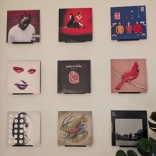 Vinyl Record Album Floating Wall Mount Display LP Stand Shelve Holder