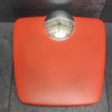Krups Bathroom Scales Retro 60s/70s Orange 130kg Iconic Bathroom Cradle Vintage