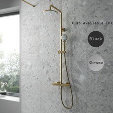 Modern Round Thermostatic Bar