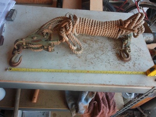 Vintage moline rope - vintage, &