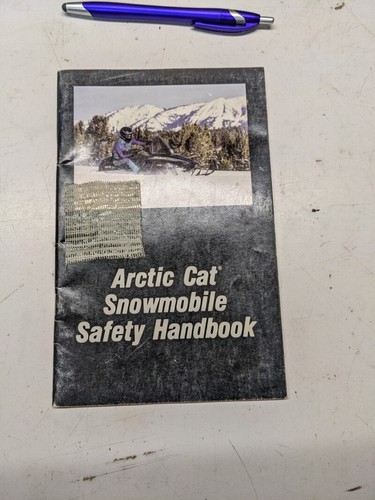 Arctic cat snowmobile - arctic, safety