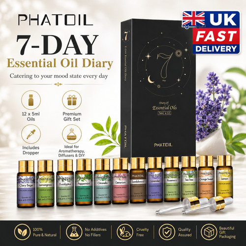 12pcs essential oil - set, for
