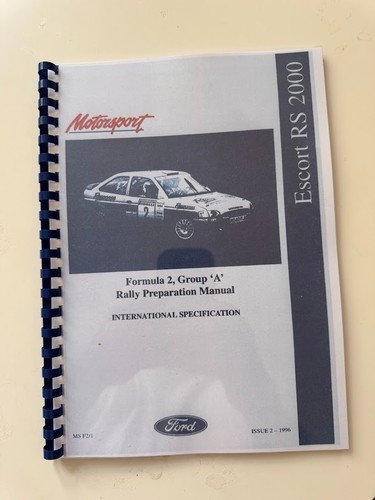 Ford 2000 formula - rs,