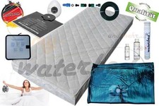 Lightweight waterbed water mattress for slatted frame loft bed or motorhome