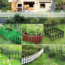Plastic Garden Picket Fence