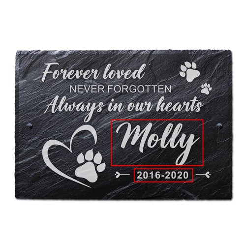 Personalised pet memorial - personalised,