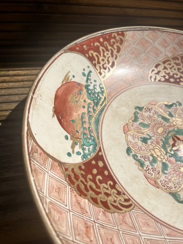 Large antique japanese imari - japanese,