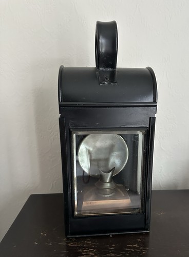Vintage railway lamp lantern - railway,
