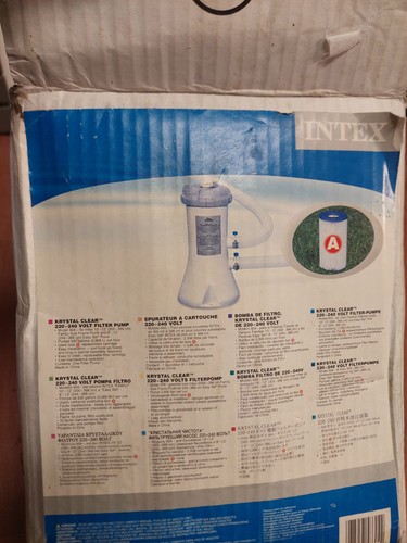 Intex swimming pool - pool, filter
