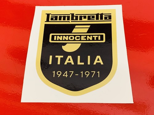 Lambretta gp black - sx, tv