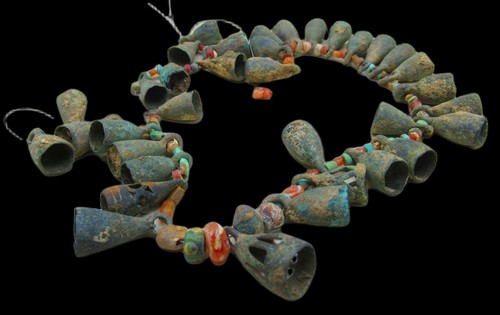 Ancient bronze pendants and - ancient,