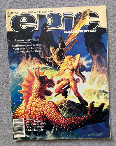 Epic illustrated magazine - epic,
