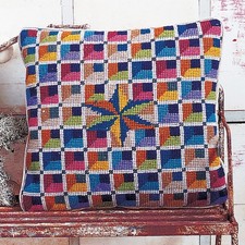 EHRMAN Ancient Grid  KAFFE FASSETT retired rare VINTAGE TAPESTRY NEEDLEPOINT KIT