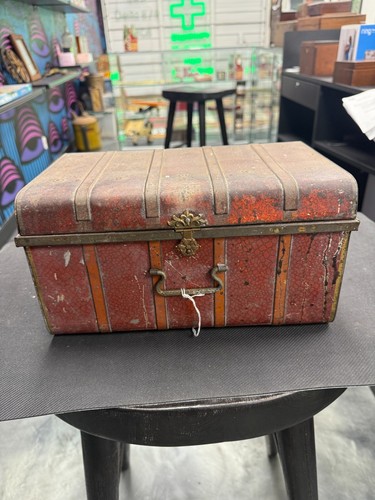 Antique red metal - antique, steamer