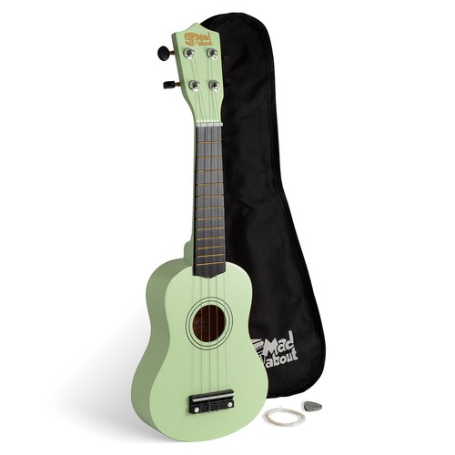 Soprano ukulele with - ukulele, pick