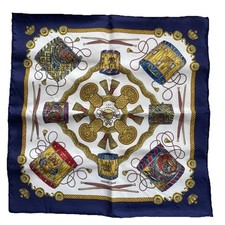 HERMES Scarf Petit Carre LES
