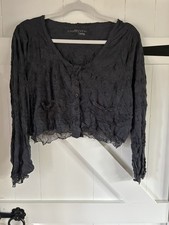 LAUREN VIDAL CRINKLED CROPPED